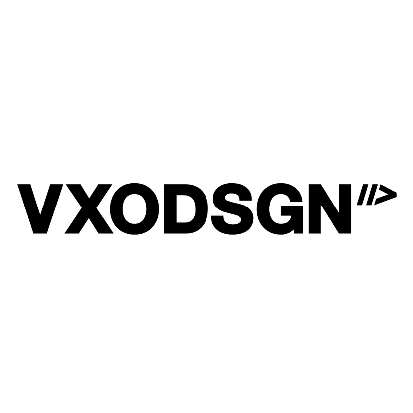 Logotyp för VXO Design AB